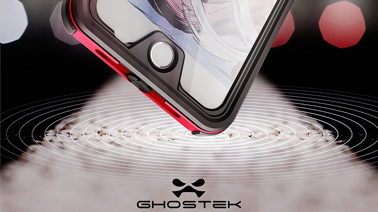 Купить чехол Ghostek Atomic 3 Waterproof для iPhone 7/8 (Red) в Москве в  каталоге водонепроницаемых чехлов для смартфонов с доставкой.  Характеристики, цены в интернет-магазине iCover.