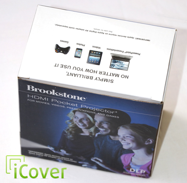 Brookstone Pocket Projector