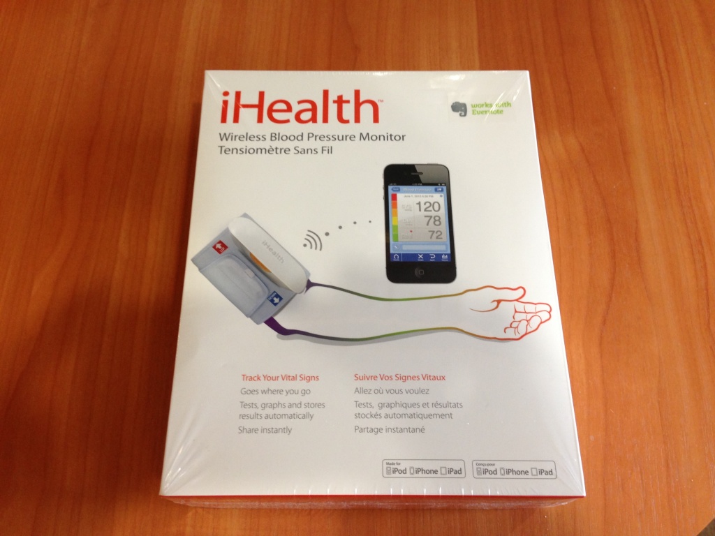 iHealth Wireless Blood Pressure Monitor - тонометр для iPhone/iPod/iPad и  для Android. Новости, статьи и обзоры от iCover.ru