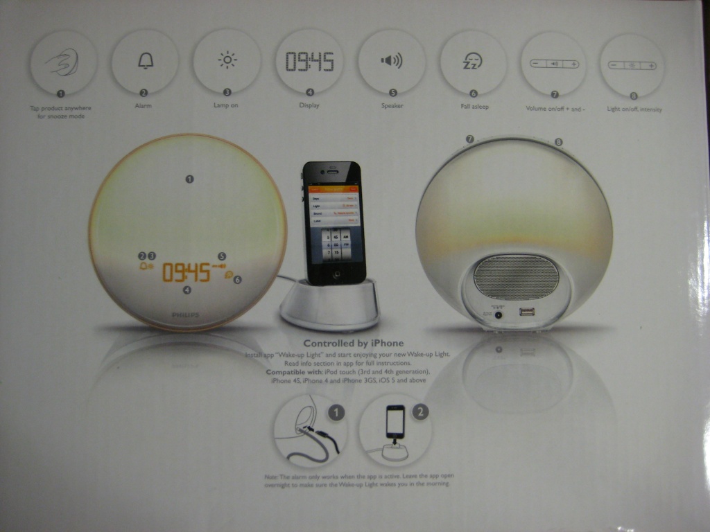 Световой будильник Philips Wake-Up Light HF3550. Новости, статьи и обзоры  от iCover.ru