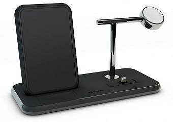 Беспроводное зарядное устройство Zens Stand+Dock+Watch Wireless Charger (Black)
