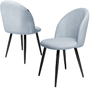 Комплект стульев Ridberg ЛОРИ Wool 2 шт. (Blue)  купить в интернет-магазине icover