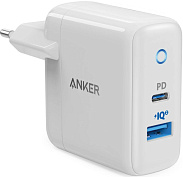 Сетевое зарядное устройство Anker PowerPort PD+2 (A2636G21) 20W+15W (White) купить в интернет-магазине icover