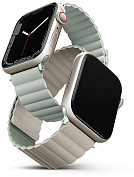 Ремешок Uniq Revix (41MM-REVSAGBEG) для Apple Watch 41 / 40 / 38 mm (Sage/Beige) купить в интернет-магазине icover