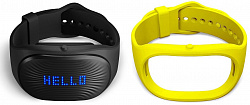 Фитнес-браслет Healbe GoBe 2 + ремешок (Black/Yellow) купить в интернет-магазине icover