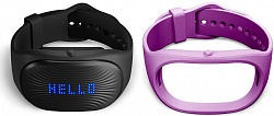 Фитнес-браслет Healbe GoBe 2 + ремешок (Black/Purple) купить в интернет-магазине icover