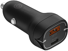 Автомобильное зарядное устройство EnergEA Bazic GoPort PD20+ USB-A/C QC3.0 (Black) купить в интернет-магазине icover