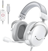 Игровые наушники Fifine H9 Gaming Headsets (White) купить в интернет-магазине icover