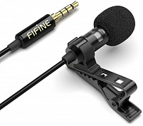 Петличный микрофон Fifine C1 (Black) купить в интернет-магазине icover