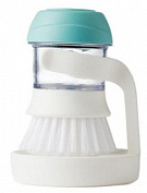 Щетка для мытья посуды Jordan & Judy Automatic Detergent Filling Pot Brush (White) купить в интернет-магазине icover