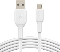 Кабель Belkin Boost Charge (CAB005bt1MWH) USB-A/Micro-USB 1m (White) купить в интернет-магазине icover