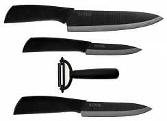 Набор кухонных ножей Xiaomi Huo Hou (Black) купить в интернет-магазине icover