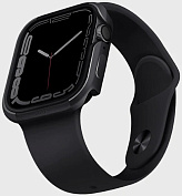 Чехол Uniq Valencia aluminium (45MM-VALGRP) для Apple Watch 4/5/6/SE/7 44/45mm (Graphite) купить в интернет-магазине icover