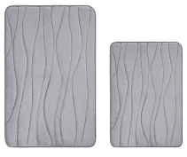 Набор ковриков для ванной Ridberg Bолна 40x60, 50x80 (Grey) купить в интернет-магазине icover