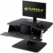 Подставка на компьютерный стол Eureka ERK-CV-31B для работы стоя (Black) купить в интернет-магазине icover