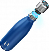 Умная бутылка для воды CrazyCap 2 Gen с УФ-стерилизатором (Blue Sapphire) купить в интернет-магазине icover
