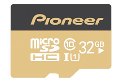 Карта памяти Pioneer MicroSD Card Cl10/UHS1/U1 (32GB) купить в интернет-магазине icover