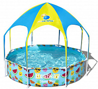 Каркасный бассейн с навесом Bestway My First Pool 56432 (Blue) купить в интернет-магазине icover
