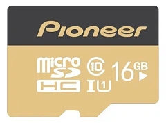 Карта памяти Pioneer MicroSD Card Cl10/UHS1/U1 (16GB) купить в интернет-магазине icover