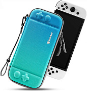 Чехол Tomtoc Slim Case для Nintendo Switch/OLED (Ocean Blue) купить в интернет-магазине icover