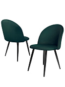 Комплект стульев Ridberg ЛОРИ Velour 2 шт. (Green)  купить в интернет-магазине icover