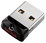 Флеш-накопитель SanDisk Cruzer Fit 64Gb SDCZ33-064G-G35 (Black) купить в интернет-магазине icover