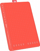 Графический планшет Huion HS611 (Coral Red) купить в интернет-магазине icover