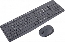 Беспроводная клавиатура + мышь Logitech Wireless Keyboard and Mouse MK235 920-007948 (Grey) купить в интернет-магазине icover