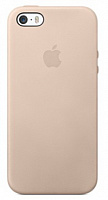 Apple iPhone 5S Leather Case (MF042ZM/A) - чехол для iPhone 5S (Beige)