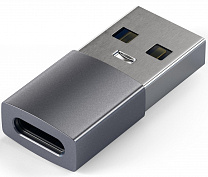 Адаптер Satechi USB-C Adapter ST-TAUCM (Space Grey) купить в интернет-магазине icover