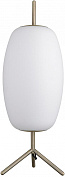 Лампа настольная Silk, D20 см, белое опаловое стекло купить в интернет-магазине icover