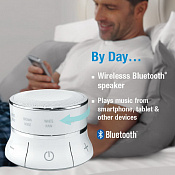 brookstone Tranquil Moments Bedside Speaker Sleep Sounds