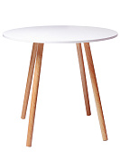 Стол обеденный Ridberg Minimal 80 (White) купить в интернет-магазине icover