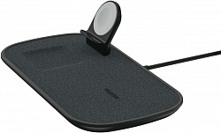 Беспроводное зарядное устройство Mophie 3 in 1 Wireless Charger (Black) купить в интернет-магазине icover