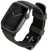 Ремешок Uniq Linus Airosoft silicone strap для Apple Watch 45/44/42 mm (Green) купить в интернет-магазине icover