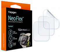 Защитная пленка Spigen Neo Flex (062FL25574) для Apple Watch series SE/6/4 44mm (Clear) купить в интернет-магазине icover