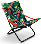 Кресло-шезлонг Ника HHK4Р/F (принт с фламинго) купить в интернет-магазине icover