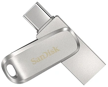 Флеш-накопитель SanDisk Ultra Dual Drive Luxe (SDDDC4-032G-G46) USB-C/A 32GB (Silver) купить в интернет-магазине icover