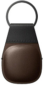 Брелок Nomad Leather Keychain (NM01011385) для Apple AirTag (Brown) купить в интернет-магазине icover