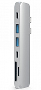 USB-хаб Satechi Aluminum Type-C Pro Hub Adapter для MacBook Pro 13”/15” 2016 (Silver) купить в интернет-магазине icover