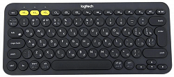 Беспроводная клавиатура Logitech K380 Wireless Bluetooth Keyboard 920-007584 (Dark Grey) купить в интернет-магазине icover