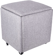 Пуф-трансформер Ridberg MULTI BOX Wool (Grey) купить в интернет-магазине icover