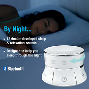 brookstone Tranquil Moments Bedside Speaker Sleep Sounds