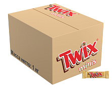 Шоколадные конфеты Twix Minis, карамель, печенье, 1 кг купить в интернет-магазине icover