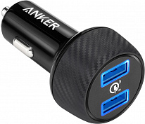 Автомобильное зарядное устройство Anker PowerDrive+ 2 A2228H11 (Black) купить в интернет-магазине icover