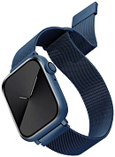 Ремешок Uniq Dante (45MM-DANCBLU) для Apple Watch 42 / 44 / 45 mm (Cobalt Blue) купить в интернет-магазине icover