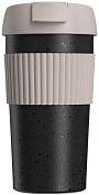 Термостакан-непроливайка KissKissFish Rainbow Vacuum Coffee Tumbler (Black/Grey) купить в интернет-магазине icover