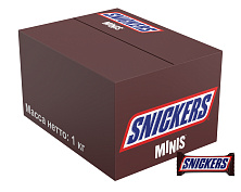 Шоколадные конфеты Snickers Minis, орехи, карамель, 1 кг купить в интернет-магазине icover