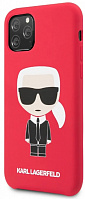 Чехол Karl Lagerfeld Liquid Iconic (KLHCN58SLFKRE) для iPhone 11 Pro (Red)