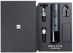Электрический штопор с базовым набором аксессуаров Xiaomi Huo Hou Electric Wine Bottle Opener HU0047 (Black) купить в интернет-магазине icover